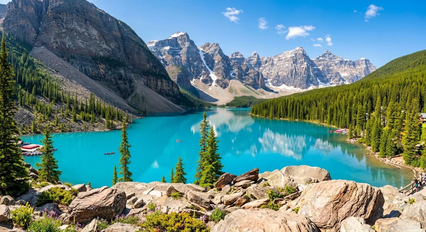 Moraine Lake, Alberta, Canada