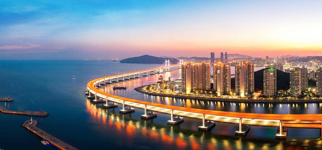 Busan by Night, South Korea