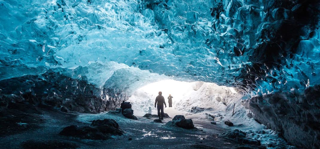 Crystal Ice Cave Glacier, Iceland