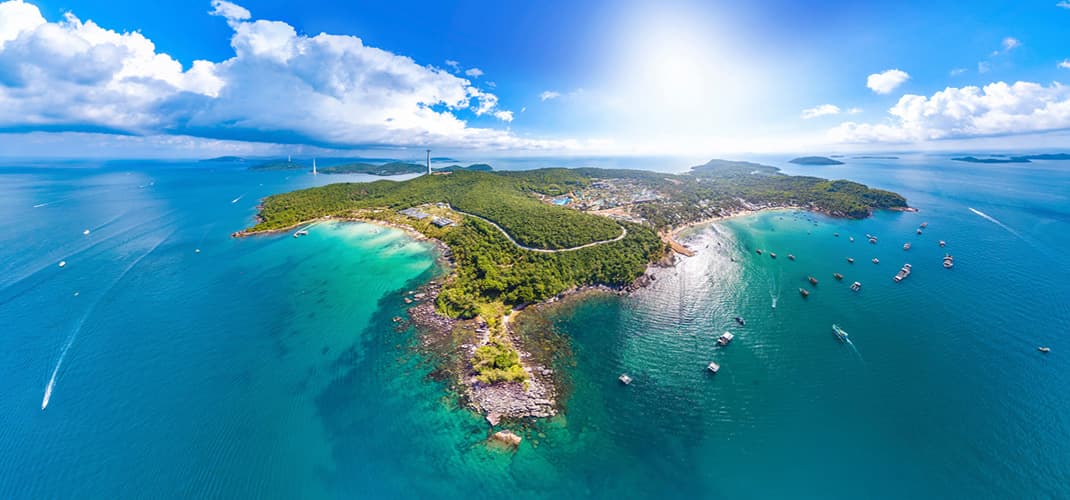 Phú Quốc Aerial View, Vietnam