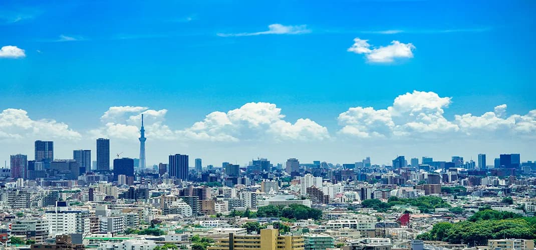 Tokyo Skyline, Japan