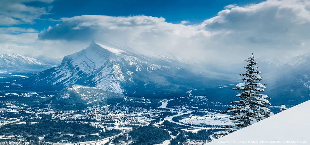 View of Mount Norquay, Banff, Alberta, Canada