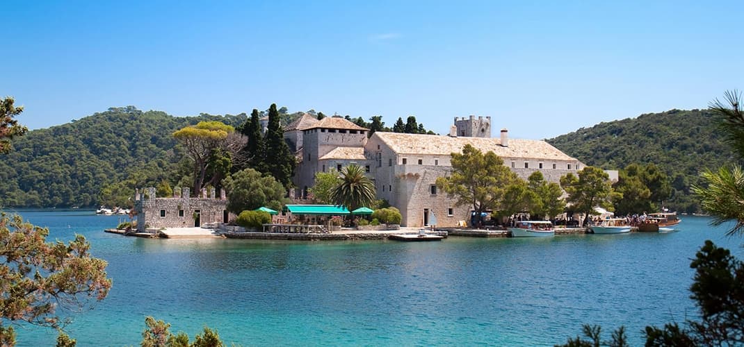 St. Marija Monastery, Mljet, Croatia