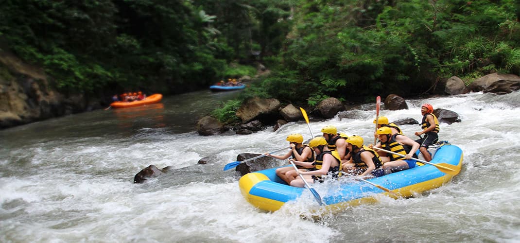White Water Rafting on Ayung River, Bali