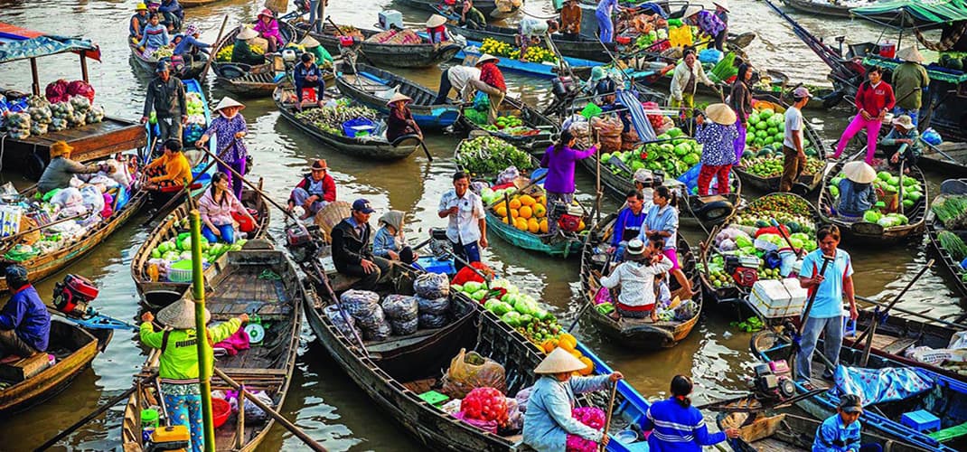 Cái Bè Floating Market, Vietnam