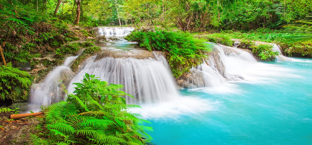 Cambugahay Falls, Siquijor, Philippines