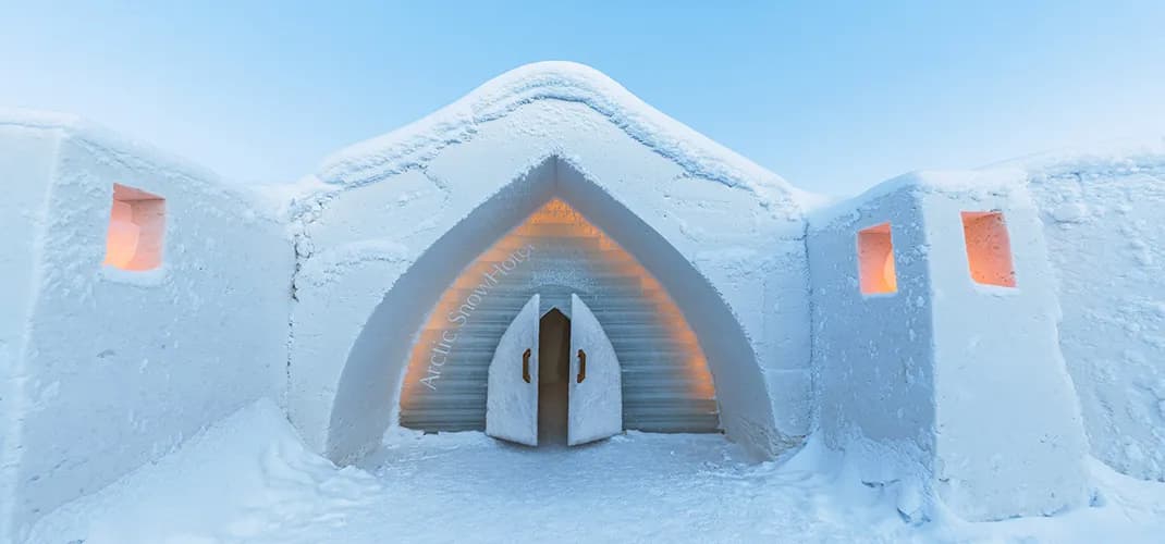Actic SnowHotel and Glass Igloos, Rovaniemi, Finland