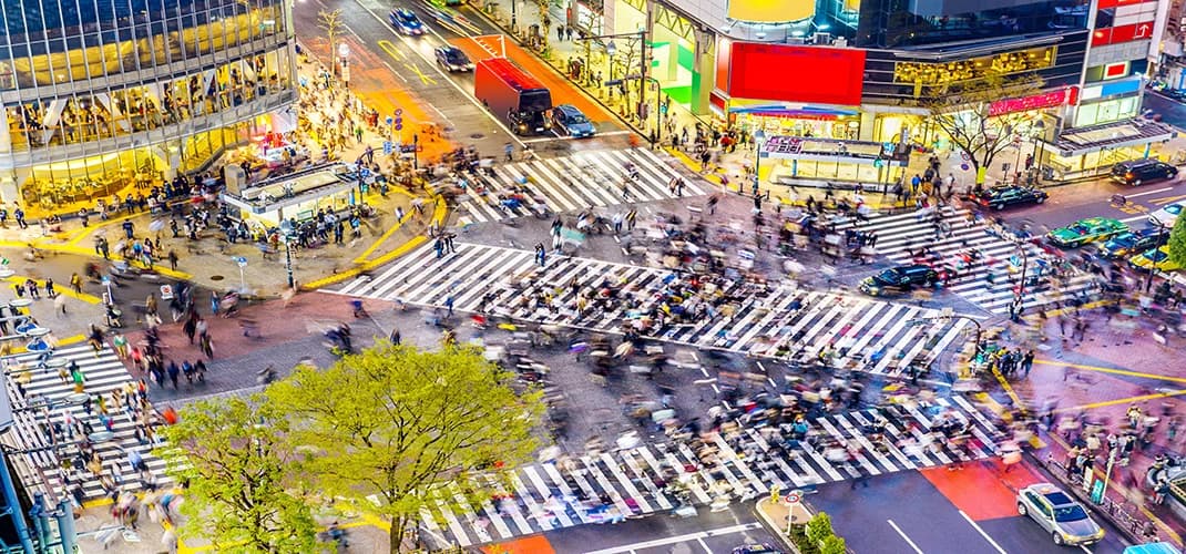 Shibuya Street, Tokyo, Japan