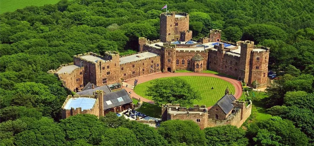 Peckforton Castle, Cheshire, England