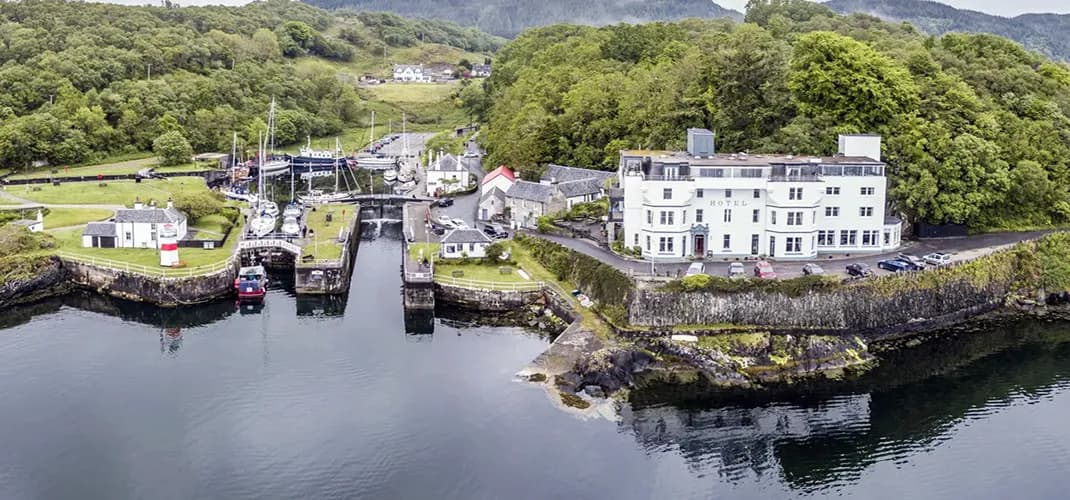 Crinan Hotel, Loch Crinan, Scotland