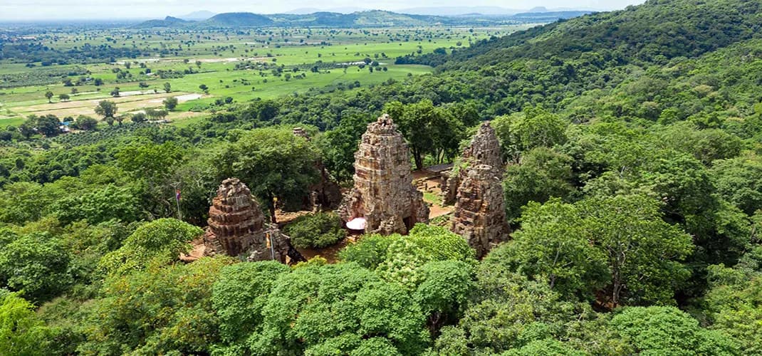 Wat Banan Temple, Battambang, Cambodia