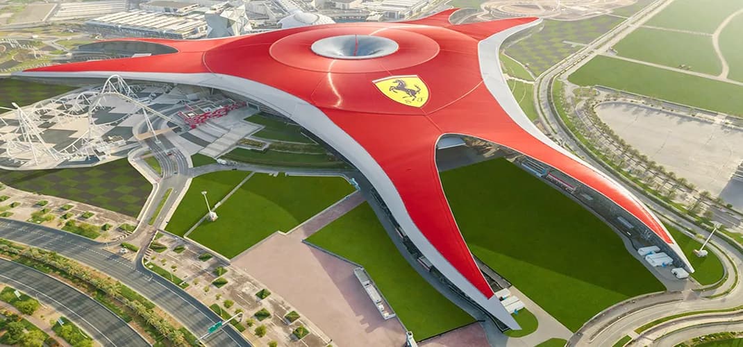 Ferrari World, Abu Dhabi, U.A.E.