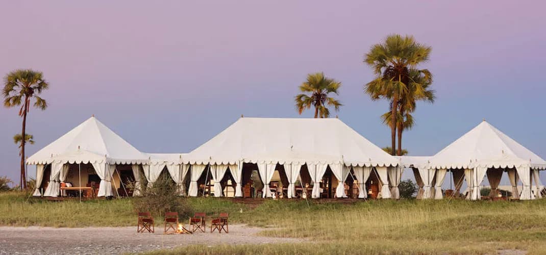 San Camp, Natural Selection, Makgadikgadi Pans National Park, Botswana