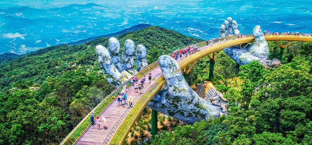 Golden Bridge & Ba Na Hills, Da Nang Vietnam