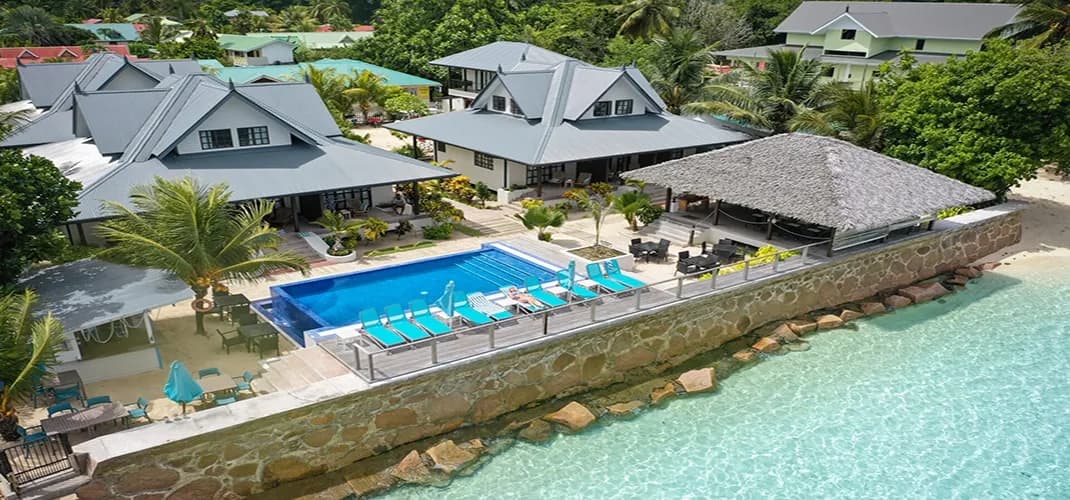 Le Nautique, Luxury Waterfront Hotel, La Digue Island, Seychelles